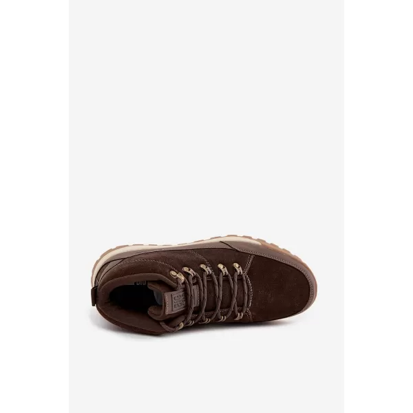  Férfi cipők BIG STAR SS174263 BARNA/BEGE Big Star cipők 