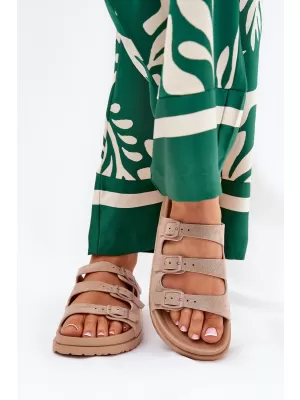 Női papucs BOTO ULIRI 36079 KHAKI