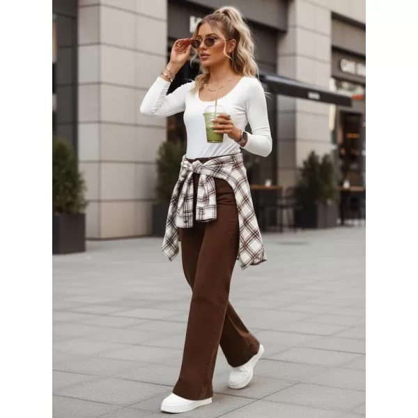  Női nadrág DSTREET UY2877 BARNA 