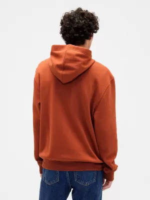 Férfi pulóver GAP LOGO HOODIE ZIP 674144-26 RÉZFŰSZER