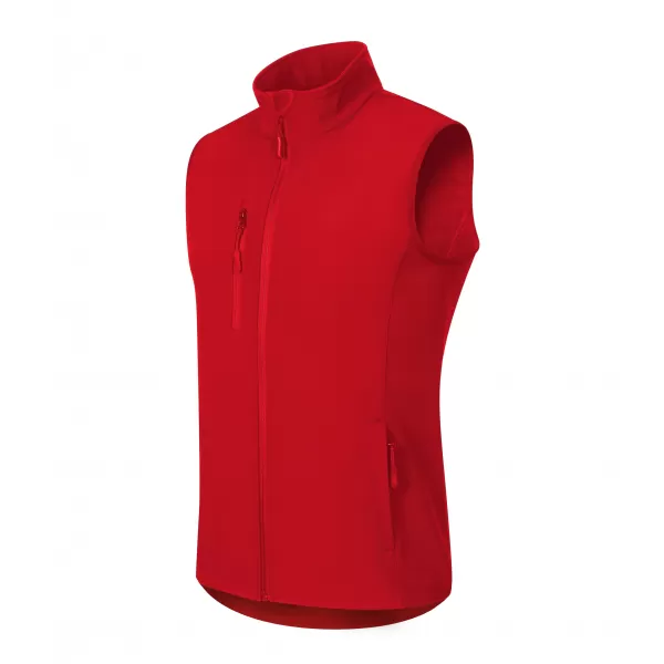  Férfi softshell mellény ALTISPORT NoPrint NP/ALM865 PIROS 