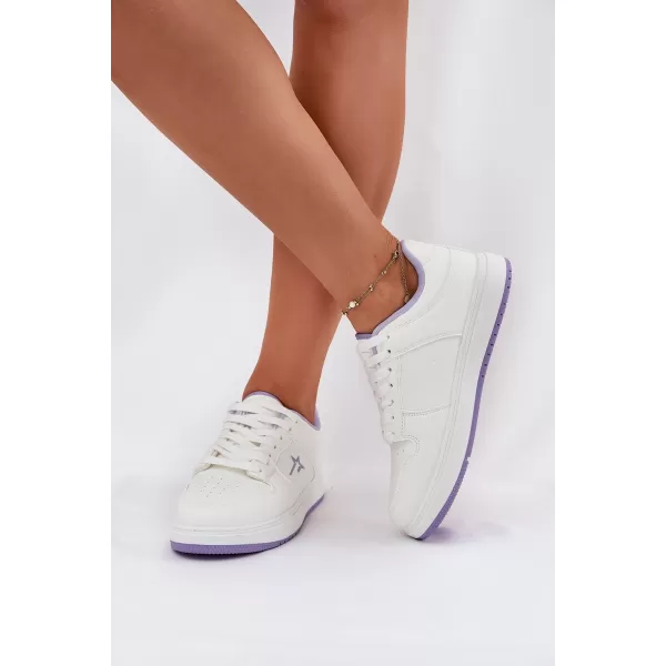  Női tornacipő BIG STAR RR274A245 FEHÉR/LILA Big Star Shoes 
