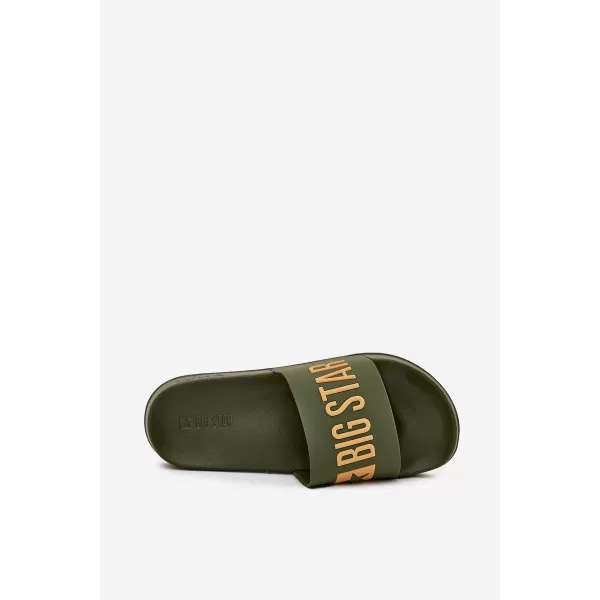  Férfi papucs BIG STAR SS174360 GREEN Big Star Shoes 