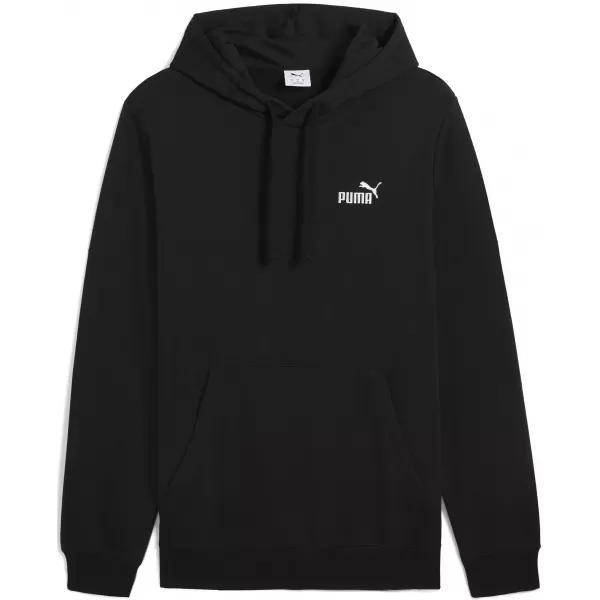  Férfi pulóver PUMA ESS SMALL NO. 1 LOGO HOODIE 682574-01 PUMA FEKETE 