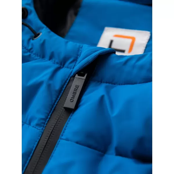  Férfi dzseki OMBRE OM-JAHP-0302 KÉK 