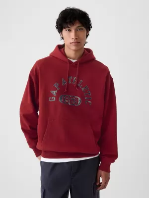 Férfi pulóver GAP ATHLETIC ARCH PULLOVER HOODIE 534173-00 JAPÁN JUHAR