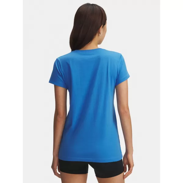  Női póló UNDER ARMOUR UA LOGO SS 1356305-402 KÉK 