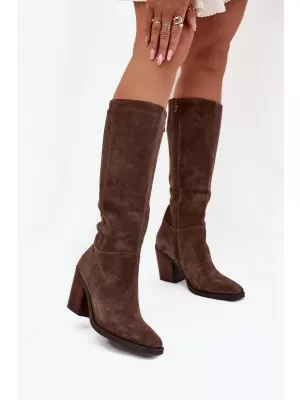 Női csizma BOTO LISSARA 38607 KHAKI