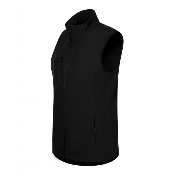  Női softshell mellény ALTISPORT NoPrint NP/ALW965 FEKETE 