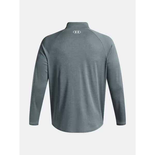  Férfi póló UNDER ARMOUR UA TECH TEXTURED 1/2 ZIP 1382797-587 KÉK 