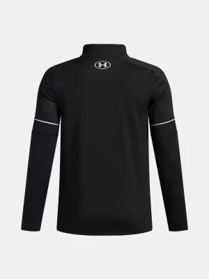 Fiú pulóver UNDER ARMOUR B CHALLENGER TRAINING QZ 6004080-001 FEKETE