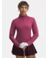 Női póló UNDER ARMOUR UA DRIVE 1/4 ZIP 6003797-659 PIROS