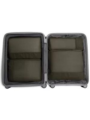 Bőrönd HEYS Ecotex Packing Cube 5 Pc Set ZÖLD MOHA