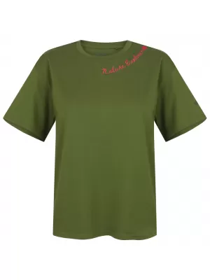Női póló HUSKY TEE NATURE L ZÖLD