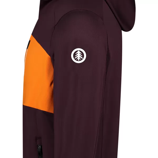  Férfi powerfleece pulóver NORDBLANC BRACKEN NBWFM8286 BARNA 