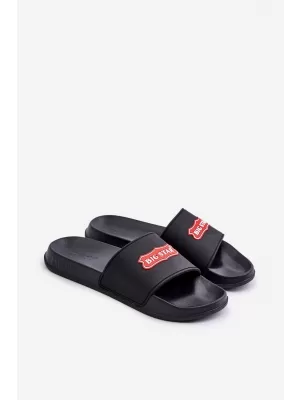 Férfi papucs BIG STAR OO174028 BLACK Big Star Shoes
