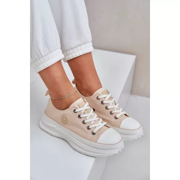  Női tornacipő BIG STAR NN274127 BÉZS Big Star Shoes 