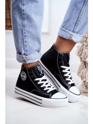Női tornacipő BIG STAR GG274012 BLACK Big Star Shoes