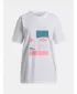 Lányos póló UNDER ARMOUR UA G BLOCK LOGO OS SS 6009720-100 FEHÉR