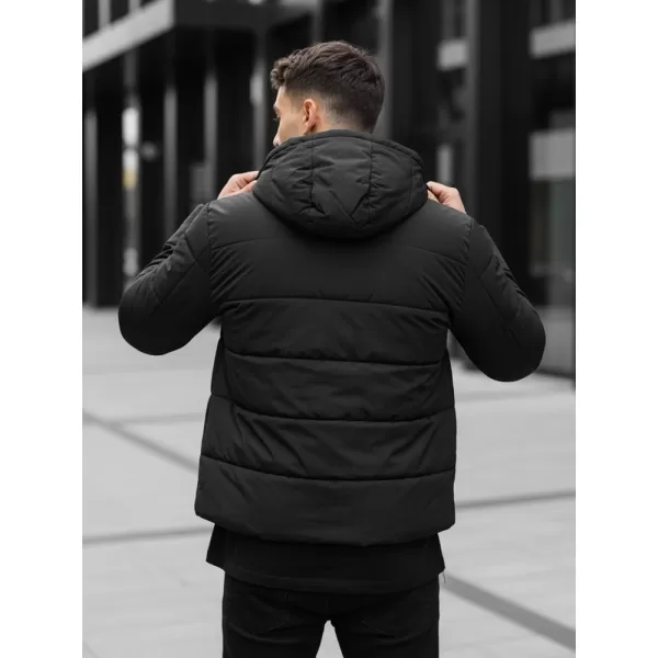  Férfi dzseki DSTREET TX5117 FEKETE 