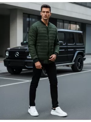 Férfi dzseki DSTREET TX2211A ZÖLD