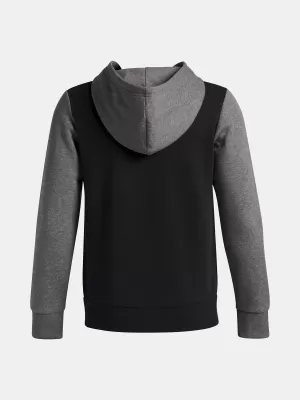 Fiú pulóver UNDER ARMOUR UA RIVAL FLC CBLCK GRPHC HD 6004994-001 FEKETE