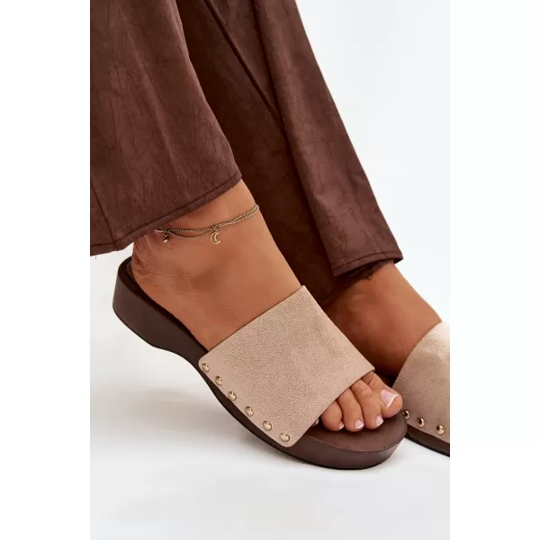  Női papucs BOTO FERINNA 41222 KHAKI 