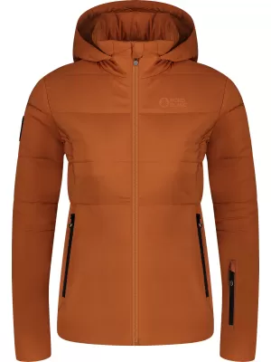 Női téli kabát NORDBLANC KNOLL NBWJL8272 BARNA