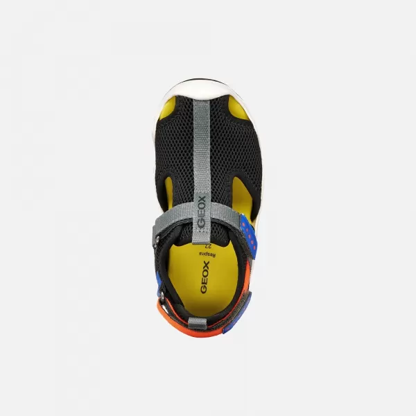  Fiú szandál GEOX WADER J1530A00014C0038 FEKETE 