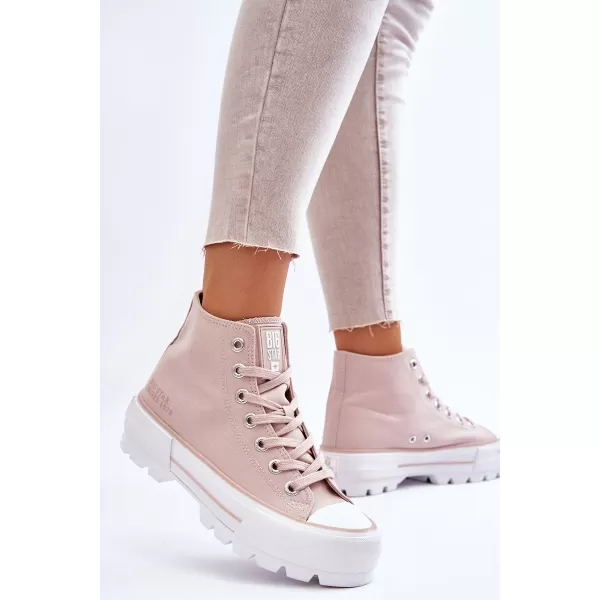  Női tornacipő BIG STAR LL274157 NUDE Big Star Shoes 