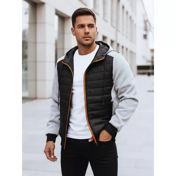  Férfi dzseki DSTREET TX4393 VILÁGOSSZÜRKE 
