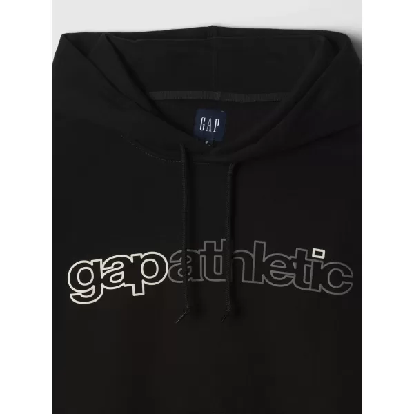  Férfi pulóver GAP LOGO HOODIE PULLOVER 646080-03 IGAZ FEKETE 