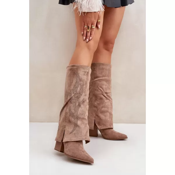  Női csizma BOTO IVILTA 35121 KHAKI 