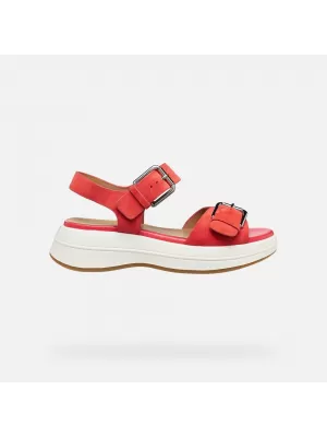 Női szandál GEOX SPHERICA ECUB-3 S G012855 PIROS