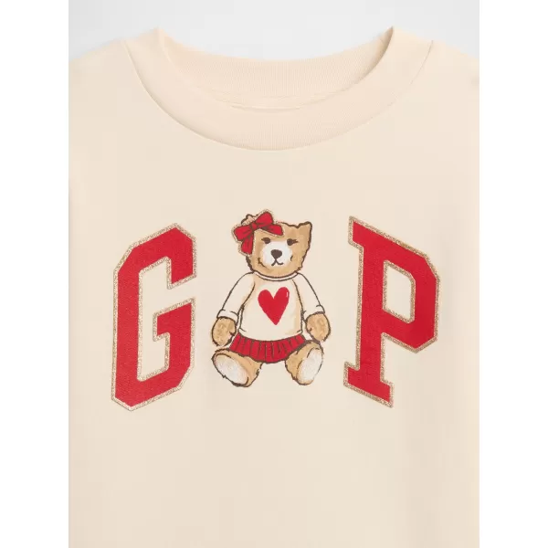  Gyermek pulóver GAP CREW SWEATSHIRT 839149-04 MEDVE 