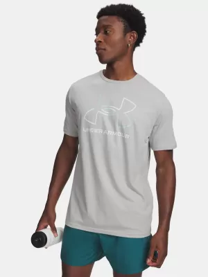 Férfi póló UNDER ARMOUR UA GL FOUNDATION UPDATE SS 1382915-069 SZÜRKE