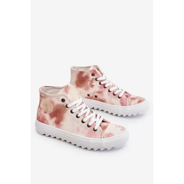  Női tornacipő BIG STAR LL274048 BEIGE/NUDE Big Star Shoes 