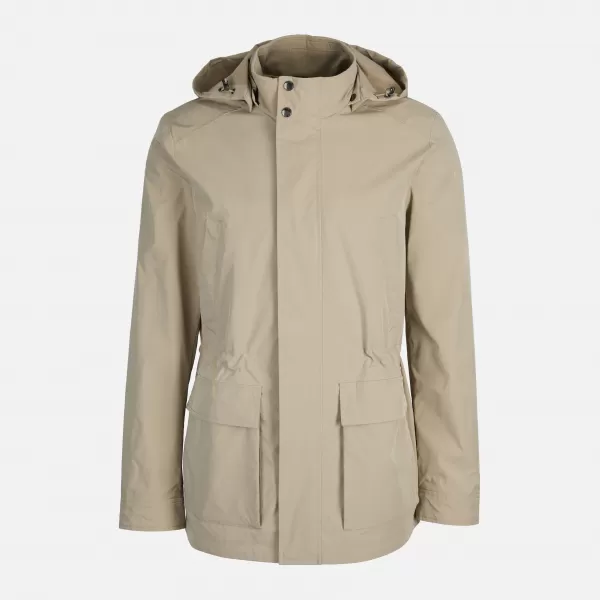  Férfi parka GEOX DAMON G012292 BÉZS 