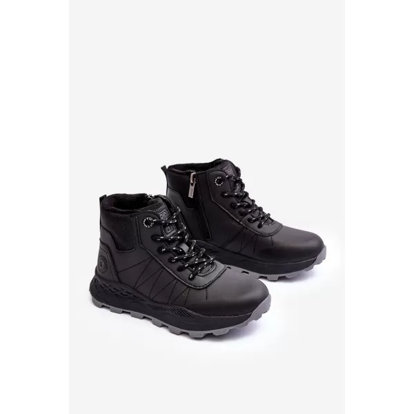  Gyermek téli cipő BIG STAR MM374203 BLACK Big Star Shoes 