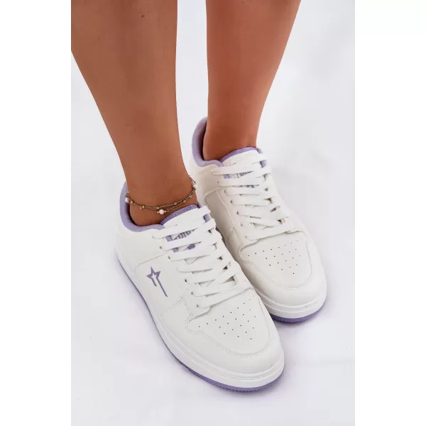  Női tornacipő BIG STAR RR274A245 FEHÉR/LILA Big Star Shoes 