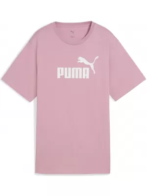 Női póló PUMA ESS NO. 1 LOGO RELAXED TEE 684970-65 KIEGYENSÚLYOZOTT RÓZSASZÍN