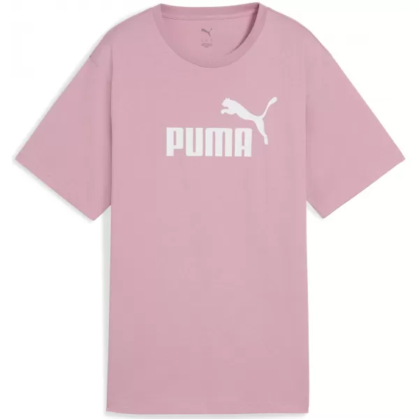  Női póló PUMA ESS NO. 1 LOGO RELAXED TEE 684970-65 KIEGYENSÚLYOZOTT RÓZSASZÍN 