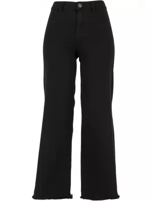 Női farmer URBAN CLASSICS TB7546 FEKETE