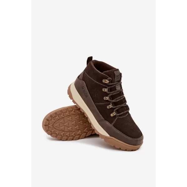  Férfi cipők BIG STAR SS174263 BARNA/BEGE Big Star cipők 