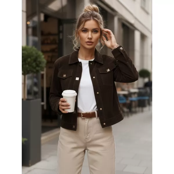  Női kabát DSTREET TY5583 BARNA 
