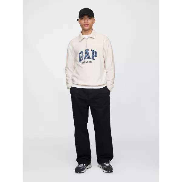  Férfi pulóver GAP POLO HALF ZIP SWEATSHIRT 744734-02 CARLS KŐ 