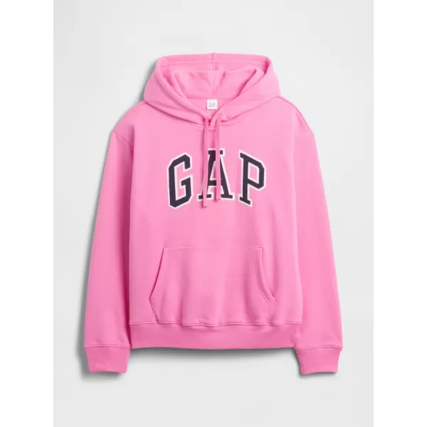  Női pulóver GAP LOGO HOODIE PULLOVER 463506-98 SZERELMESLEVÉL 