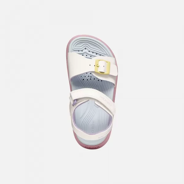  Lány szandál GEOX SANDAL FUSBETTO J35HQA000BCC0653 FEHÉR 
