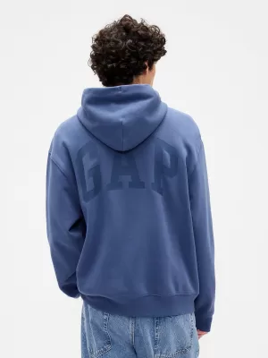 Férfi pulóver GAP OVERSIZED HOODIE PULLOVER 871808-01 KÉK PÁLYA
