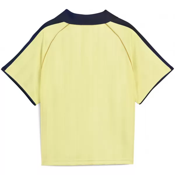  Funkcionális női póló PUMA T7 RELAXED FOOTBALL JERSEY 632157-35 ARANY HOLD 